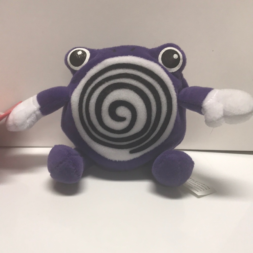 Hasbro Pokémon Poliwhirl Plush Beanie #61